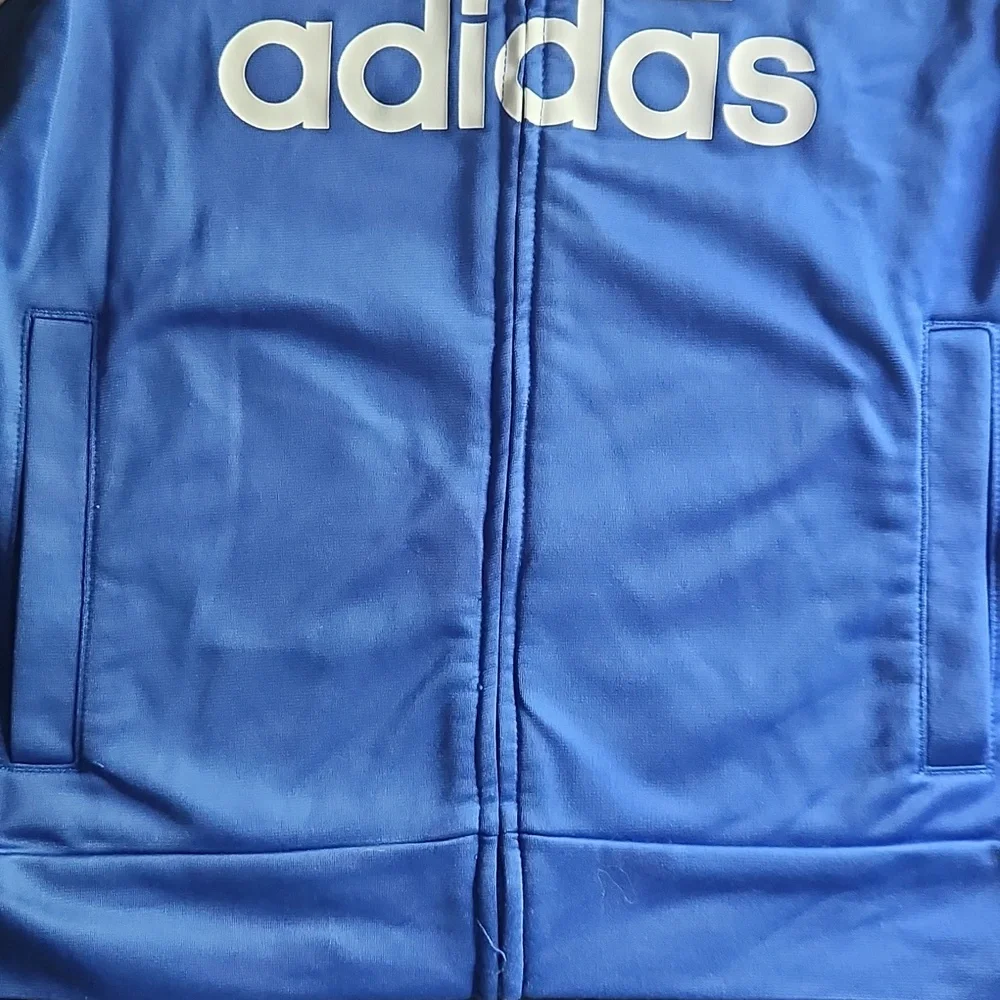 Adidas Blue and Black Track Suit - Picture 6 of 7